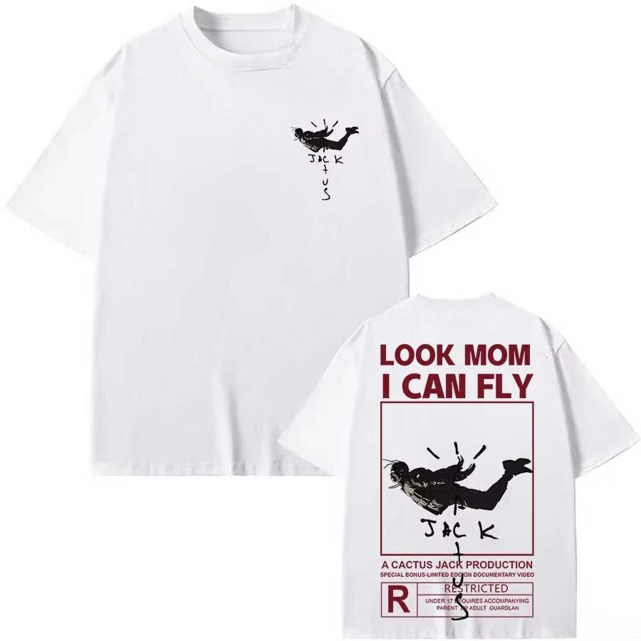 2026 New Cotton T Shirt Men Fa - đánh giá và giá Cactus Jack Tee