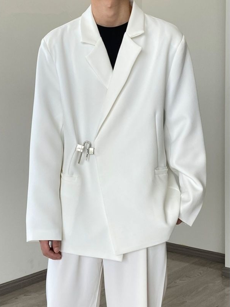Men's White Casual Blazer Set  - đánh giá và giá Streetwear Brand Aesthetic