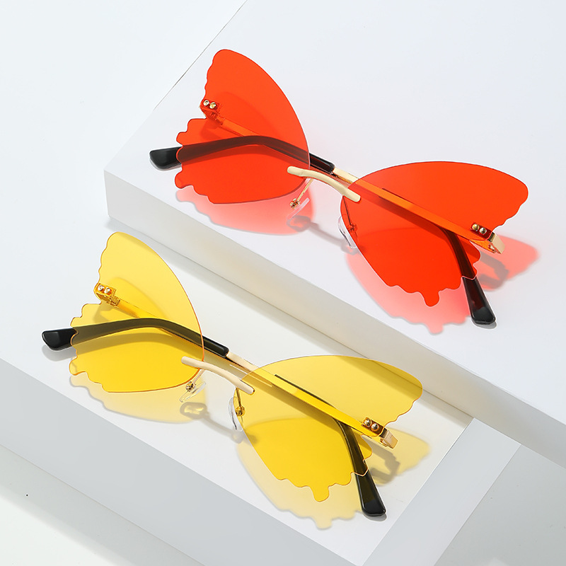 Vintage Rimless Butterfly Shap - đánh giá và giá Streetwear Brand With Butterfly
